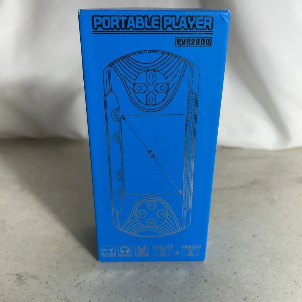 Portable Game Player Pvp2800 Featuring Sonic And Mario